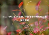 Steam VR从入门到精通，手把手带你开启虚拟现实新世界