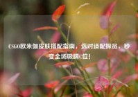 CSGO欧米伽皮肤搭配指南，选对适配探员，秒变全场吸睛C位！