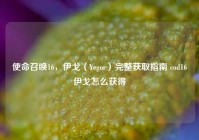 使命召唤16，伊戈（Yegor）完整获取指南 cod16伊戈怎么获得
