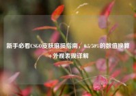 新手必看CSGO皮肤磨损指南，0.5/50%的数值换算+外观表现详解