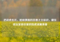 逆战虎名片，枪林弹雨的百兽之王标识，藏在老玩家背包里的如虎添翼青春