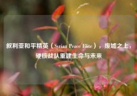 叙利亚和平精英（Syrian Peace Elite），废墟之上，硬核战队重建生命与未来