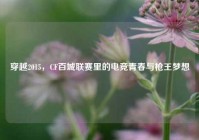 穿越2015，CF百城联赛里的电竞青春与枪王梦想
