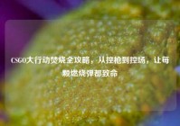 CSGO大行动焚烧全攻略，从控枪到控场，让每颗燃烧弹都致命