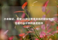 小米解说，既是LOL峡谷青春开场的邻家姐姐，也是方块世界的温柔陪伴