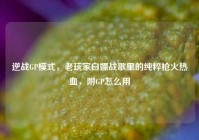 逆战GP模式，老玩家白嫖战歌里的纯粹枪火热血，附GP怎么用