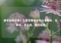 新手玩家必看！王者荣耀借号平台全解析，在哪找、怎么选、避坑指南