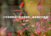 CF手游鹰眼排行榜深度解析，谁是真正的狙击之王？