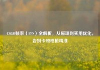 CSGO帧率（FPS）全解析，从原理到实用优化，告别卡顿枪枪精准