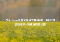 一文Get Steam点数全渠道专属福利！日常白嫖+活动爆肝+消费返现轻松攒