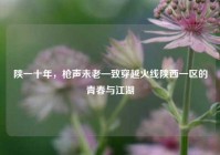 陕一十年，枪声未老—致穿越火线陕西一区的青春与江湖