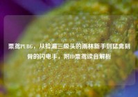 栗鸢PUBG，从捡漏三级头的雨林新手到猛禽刻骨的闪电手，附ID栗鸢读音解析