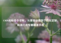 CSGO光标命令详解，从基础设置到个性化定制，精准打造专属瞄准手感