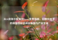 从3A货架小配角到Steam免费帝国，白嫖狂欢下的帝国类游戏商业版图与产业变革