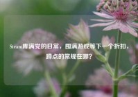 Steam库满党的日常，囤满游戏等下一个折扣，蹲点的常规在哪？