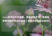 Steam饥荒区的小窝棚，哪是硬核求生，是囤屎壳郎球般的精神自留地｜家庭共享能玩在线吗？