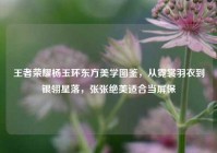 王者荣耀杨玉环东方美学图鉴，从霓裳羽衣到银翎星落，张张绝美适合当屏保