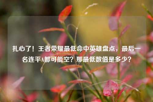 扎心了！王者荣耀最低命中英雄盘点，最后一名连平A都可能空？那最低数值是多少？