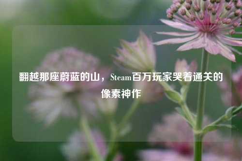 翻越那座蔚蓝的山,Steam百万玩家哭着通关的像素神作