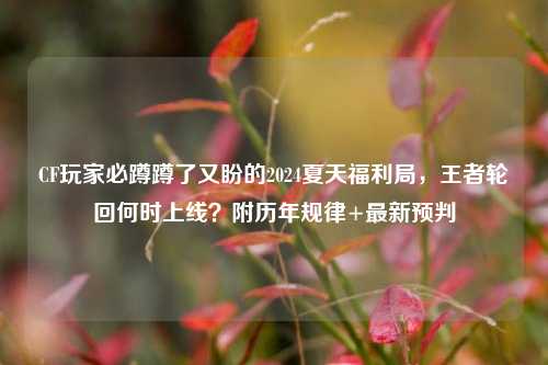 CF玩家必蹲蹲了又盼的2024夏天福利局,王者轮回何时上线?附历年规律+最新预判