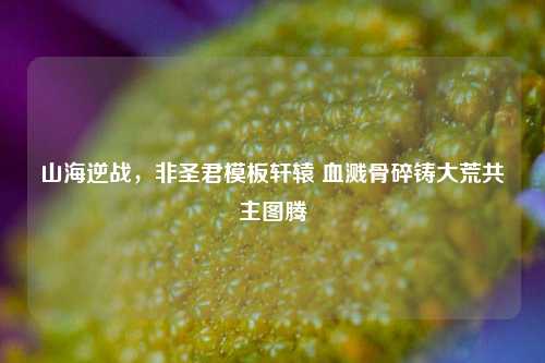 山海逆战,非圣君模板轩辕 血溅骨碎铸大荒共主图腾