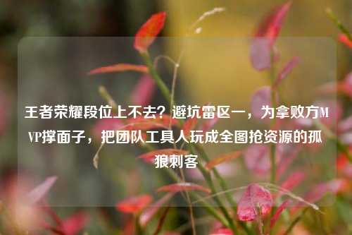 王者荣耀段位上不去？避坑雷区一，为拿败方MVP撑面子，把团队工具人玩成全图抢资源的孤狼刺客