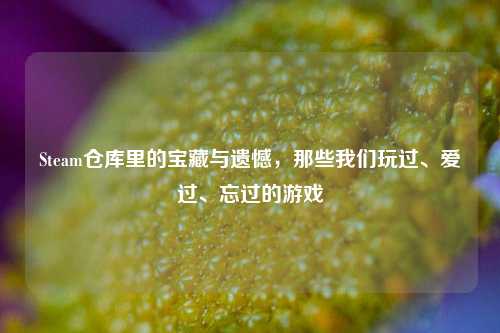 Steam仓库里的宝藏与遗憾,那些我们玩过、爱过、忘过的游戏