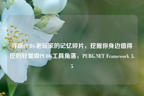 寻踪PUBG老玩家的记忆碎片,挖掘你身边值得挖的轻量级PUBG工具角落,PUBG.NET Framework 3.5