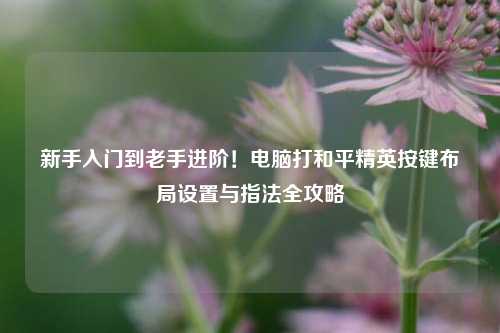 新手入门到老手进阶!电脑打和平精英按键布局设置与指法全攻略