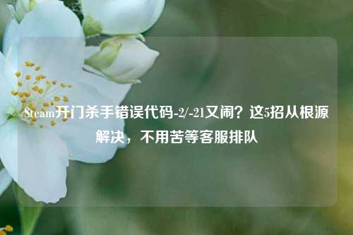 Steam开门杀手错误代码-2/-21又闹?这5招从根源解决,不用苦等客服排队