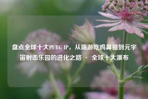 盘点全球十大PUBG IP,从端游吃鸡鼻祖到元宇宙射击乐园的进化之路 · 全球十大瀑布