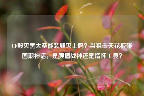 CF毁灭黑大圣能装毁灭上吗?当狙击天花板碰国潮神话,是颜值战神还是情怀工具?
