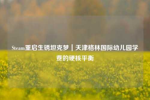 Steam重启生锈坦克梦|天津格林国际幼儿园学费的硬核平衡