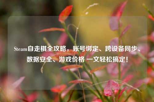 Steam自走棋全攻略,账号绑定、跨设备同步、数据安全、游戏价格 一文轻松搞定!