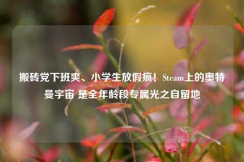 搬砖党下班爽、小学生放假疯!Steam上的奥特曼宇宙 是全年龄段专属光之自留地