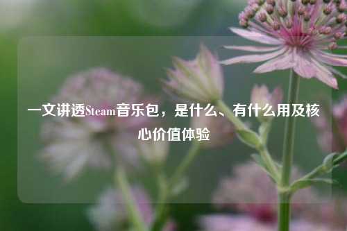 一文讲透Steam音乐包,是什么、有什么用及核心价值体验