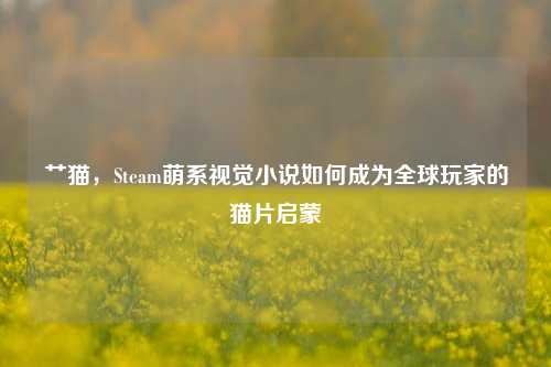 艹猫,Steam萌系视觉小说如何成为全球玩家的猫片启蒙