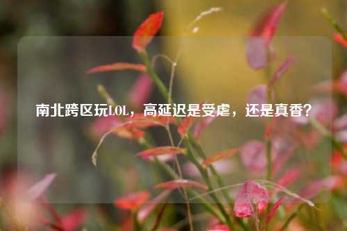 南北跨区玩LOL,高延迟是受虐,还是真香?