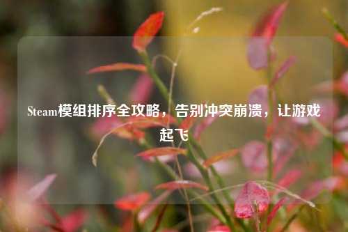 Steam模组排序全攻略,告别冲突崩溃,让游戏起飞