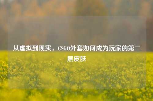 从虚拟到现实,CSGO外套如何成为玩家的第二层皮肤