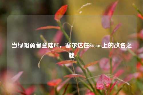 当绿帽勇者登陆PC,塞尔达在Steam上的改名之谜