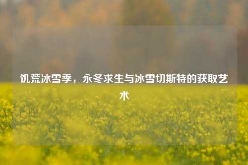饥荒冰雪季,永冬求生与冰雪切斯特的获取艺术