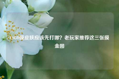 CSGO摸皮肤应该先打哪?老玩家推荐这三张摸金图