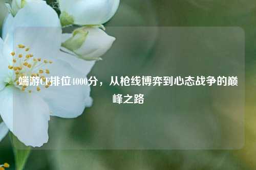 端游CF排位4000分,从枪线博弈到心态战争的巅峰之路